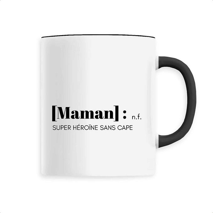Mug Maman cadeau - Maman super héroïne